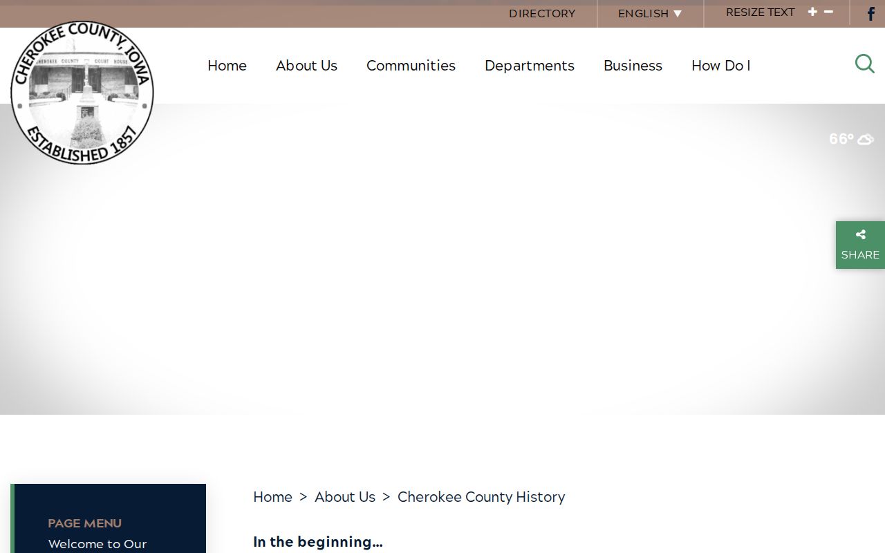 Cherokee County criminal history courthouse and county history